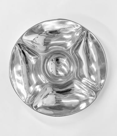5-Section Snack / Salsa Serving Platter